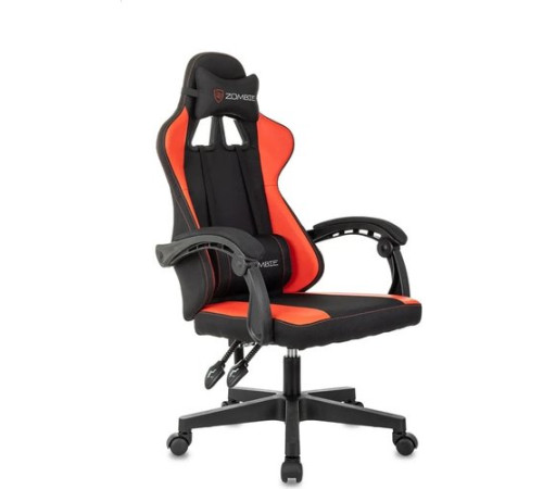 Игровое геймерское кресло Zombie Rudger черный/красный