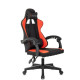 Игровое геймерское кресло Zombie Rudger черный/красный