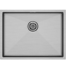 Кухонная мойка Paulmark Next 58 Uni PM215844-BS стальной/брашированная сталь