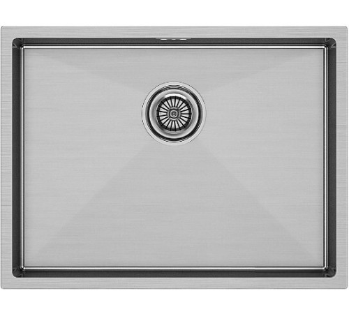 Кухонная мойка Paulmark Next 58 Uni PM215844-BS стальной/брашированная сталь