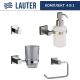 Набор аксессуаров для ванной Lauter 21SH6061 + 21SH6171 + 21SH6091 + 21SH6071 Chrome, 4 предмета