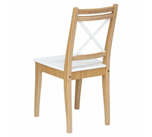 Стул Folium Марк 1 M1O4902-R9003 шпон дуба, белый