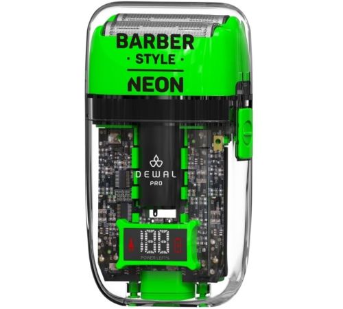 Электробритва Dewal Style Neon 03-082 зеленый
