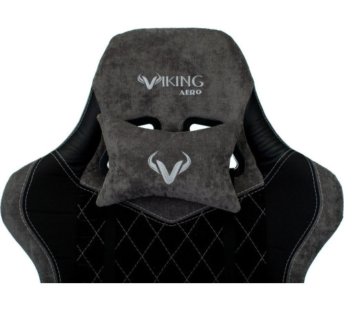 Игровое геймерское кресло Zombie Viking 7 Knight ткань/экокожа, черный