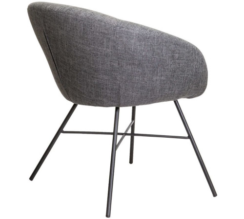 Интерьерное кресло AksHome Amur серый