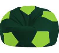 Кресло-мешок Flagman Мяч Стандарт М1.1-63 темно-зеленый/салатовый