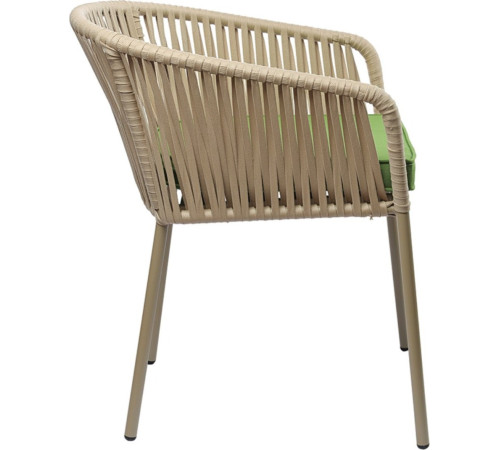 Стул Bergenson Bjorn Reed BB0000813 бежевый/зеленый