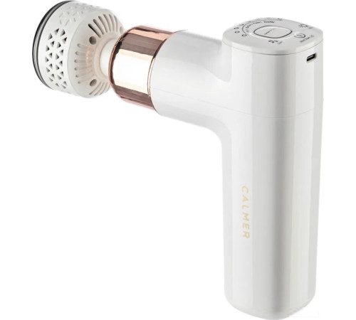 Перкуссионный массажер Calmer Pro MS1 белый