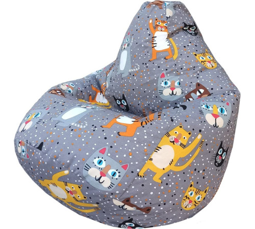 Кресло-мешок Flagman Груша Макси Г2.4-137 Крейзи Кет 55А