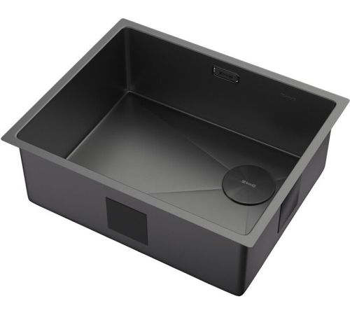 Кухонная мойка ZorG Zerox 54 U / IF Side SF Zurinox PVD Gunblack