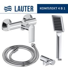 Смеситель Lauter Reef 21СК9678C + 21СКFG80101C + 21S00103 + 21CKFS90120