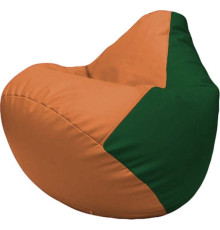 Кресло-мешок Flagman Груша Макси Г2.3-2001 оранжевый/зеленый