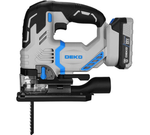 Электролобзик Deko DKJS20 PRO 083-1125 с 2-мя АКБ, кейс