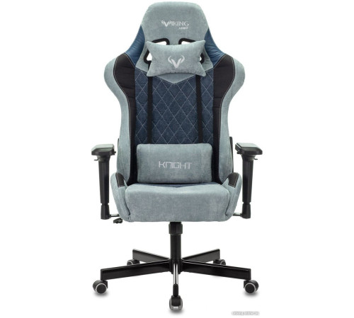 Игровое геймерское кресло Zombie Viking 7 Knight голубой