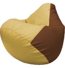 Кресло-мешок Flagman Груша Макси Г2.3-0807 охра/коричневый