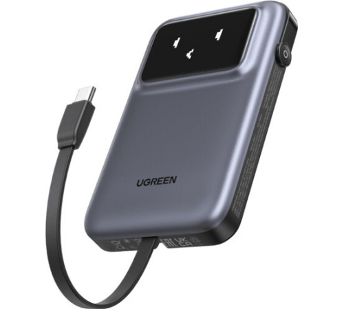 Внешний аккумулятор Ugreen PB511 10000mAh серый