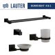 Набор аксессуаров для ванной Lauter 21SH6062 + 21SH6052 + 21SH6092 + 21SH6022 Matt Black, 4 предмета