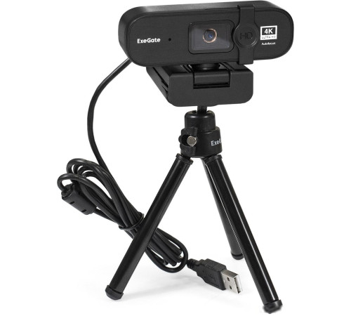 Веб-камера ExeGate Stream HD 4000 4K UHD T-Tripod