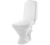 Унитаз напольный Sanita Самарский WC.CC/Samarsky/1-P/WHT.G/S1 с сиденьем