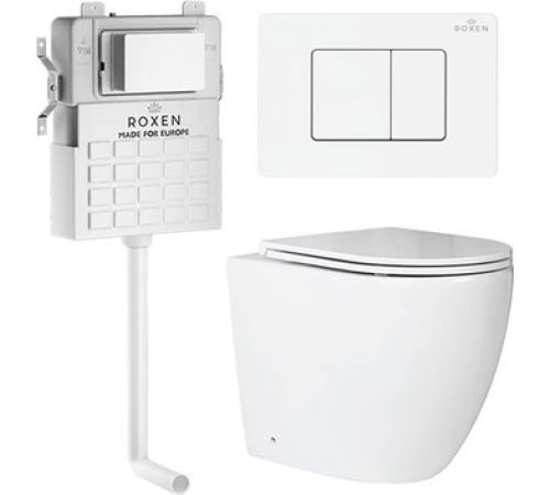 Унитаз приставной Roxen Attach 868669