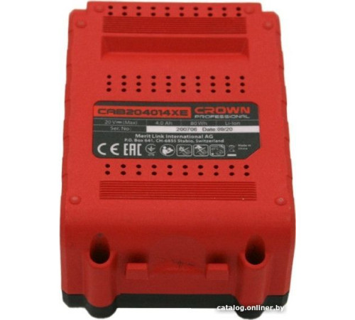 Аккумулятор Crown CAB204014XE 20В/4 Ah