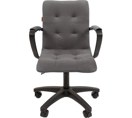 Офисное кресло CHAIRMAN 030 ткань, T-55 серый/пластик