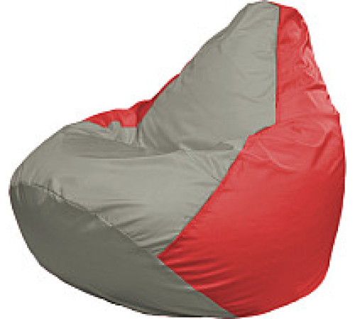 Кресло-мешок Flagman Груша Супер Мега 4XL Г5.1-332 серый/красный