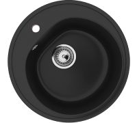 Кухонная мойка Ulgran U-101 344 ультра-черный