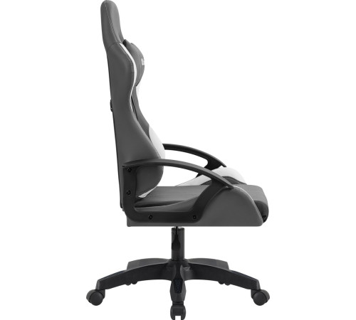 Игровое геймерское кресло Defender Chromos серый/белый