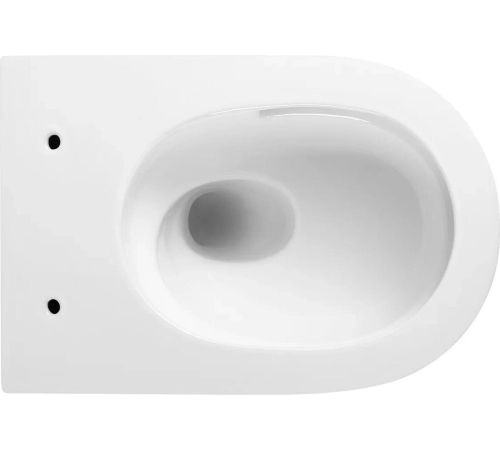 Унитаз подвесной Berges Wasserhaus Tornas Rimless + Visam Slim 525 EX-043410 с кнопкой, с сиденьем