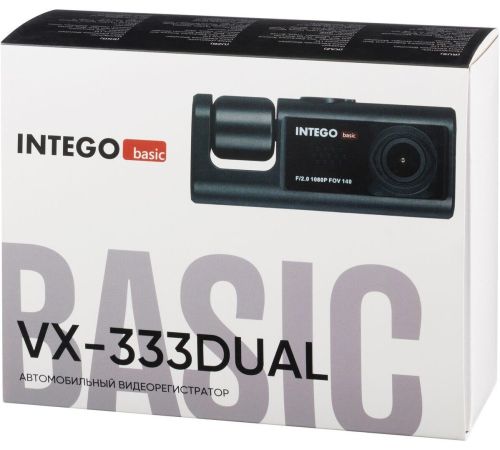 Видеорегистратор Intego Basic VX-333Dual