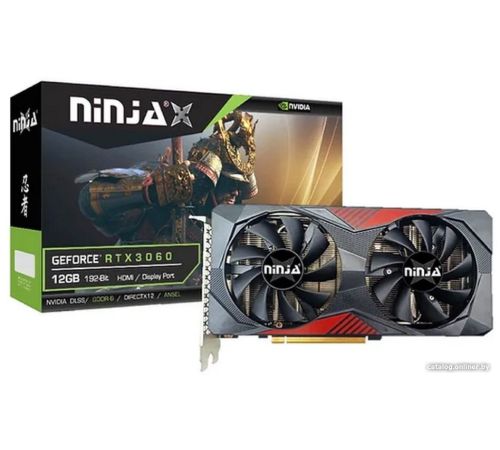 Видеокарта Sinotex Ninja GeForce RTX 3060 12GB GDDR6 NF306F126F
