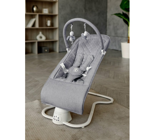 Качель Amarobaby Happy Swing AB23-22HAPPY/11 серый
