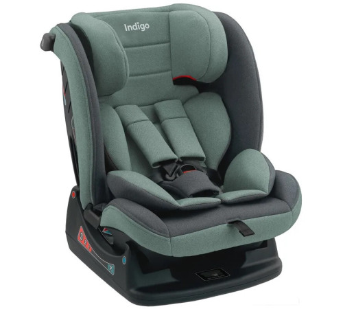 Детское автокресло Indigo Reflex AY913 зеленый/серый