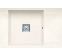 Кухонная мойка Polygran Blade 780 белый хлопок