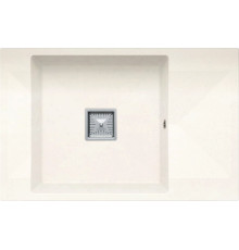 Кухонная мойка Polygran Blade 780 белый хлопок