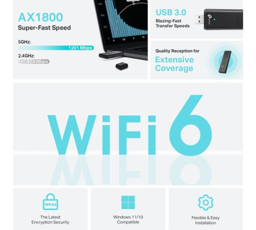 Wi-Fi адаптер TP-Link Archer TX20U