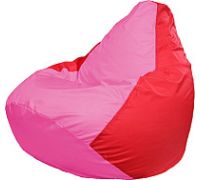 Кресло-мешок Flagman Груша Супер Мега 4XL Г5.1-199 розовый/красный