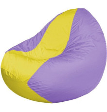 Кресло-мешок Flagman Classic К2.1-106 сиреневый/желтый