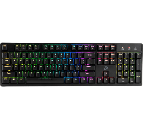 Клавиатура Dareu EK1280S черный, Dareu Red