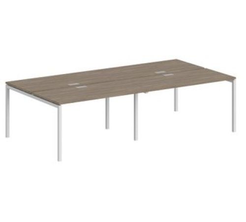 Стол Norden 320x143.8x75 SG.256.OD.44.WH белый/дуб темный