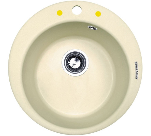 Кухонная мойка Zigmund & Shtain Kreis 480 молодое шампанское