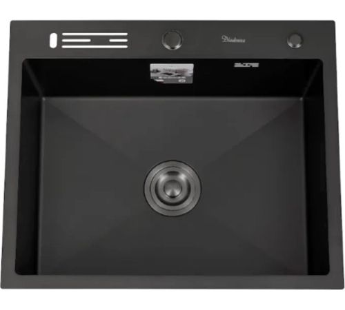 Кухонная мойка Diadonna DS5060BL с сифоном