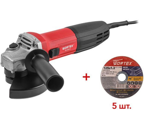 Угловая шлифмашина Wortex AG 1207-5 0333292