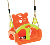 Подвесные качели KBT Trix оранжевый/салатовый