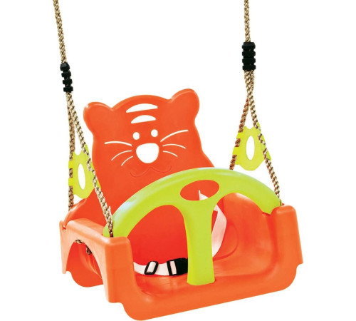 Подвесные качели KBT Trix оранжевый/салатовый