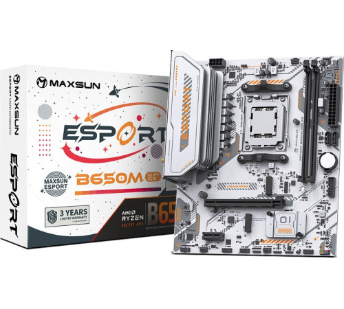 Материнская плата Maxsun eSport B650M WiFi6 Ice