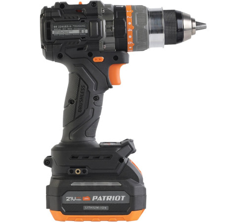 Ударная дрель-шуруповерт Patriot BR 224 UES-H 180301524 с 2-мя АКБ, кейс