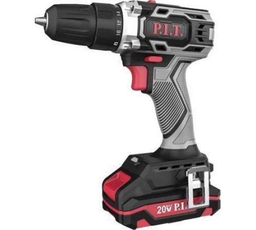 Дрель-шуруповерт P.I.T. PBM20H-10B/1 с 1-им АКБ