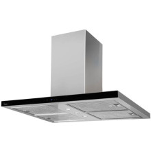 Кухонная вытяжка Akpo Isla Feniks II Glass Slim 90 WK-9 нержавеющая сталь/черный